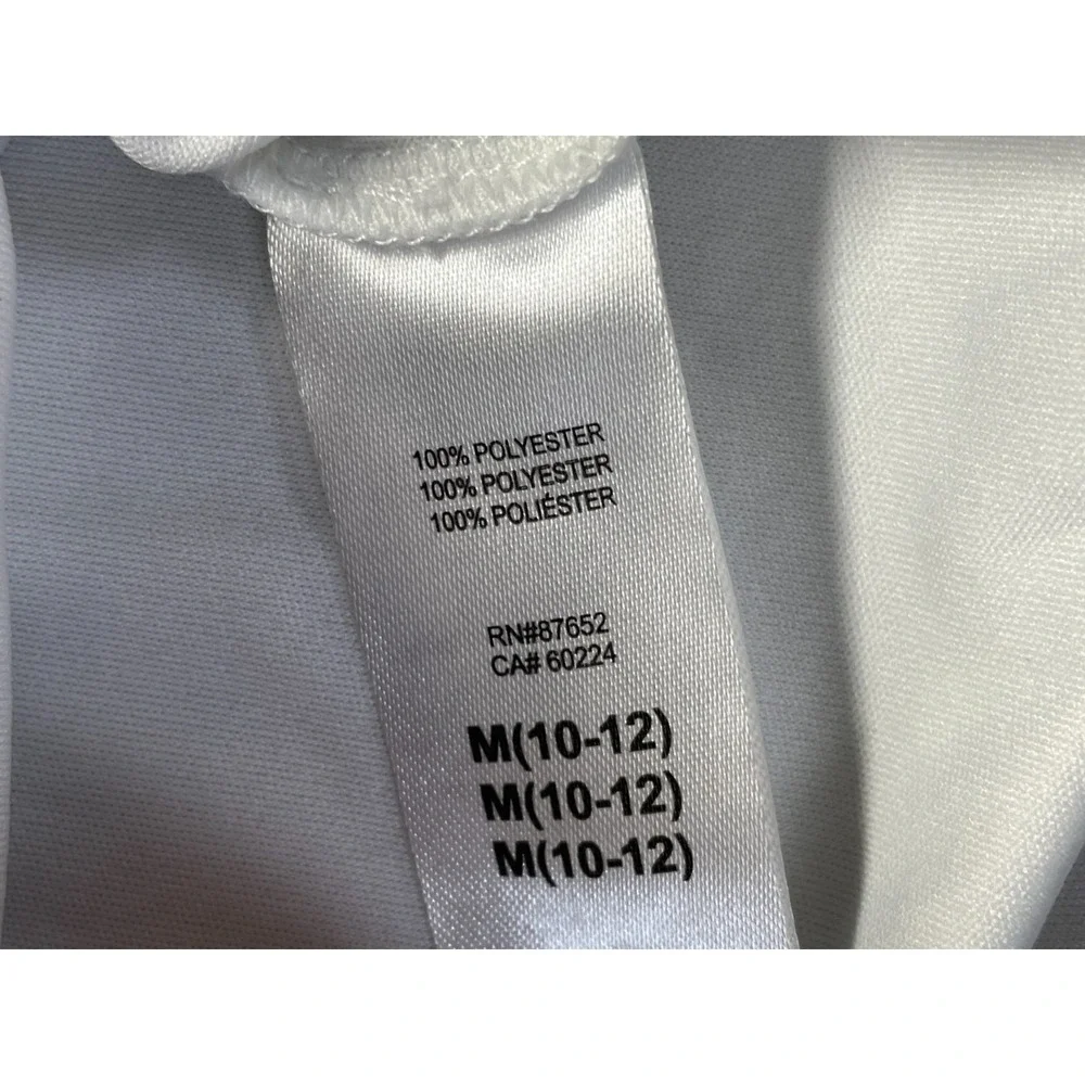 Messi Collection T Shirt Boys M (10-12) White Graphic Print LCW Kids Messi Logo